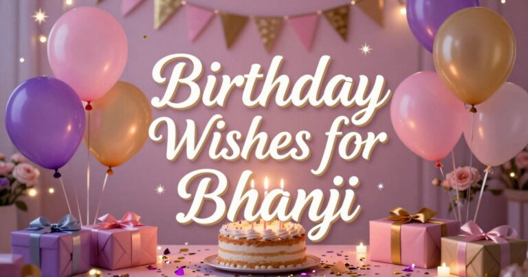 250+ Best Birthday Wishes for Bhanji to Make Her Day Extra Special