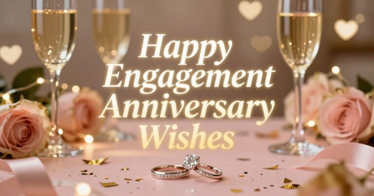 350+ Best Happy Engagement Anniversary Wishes