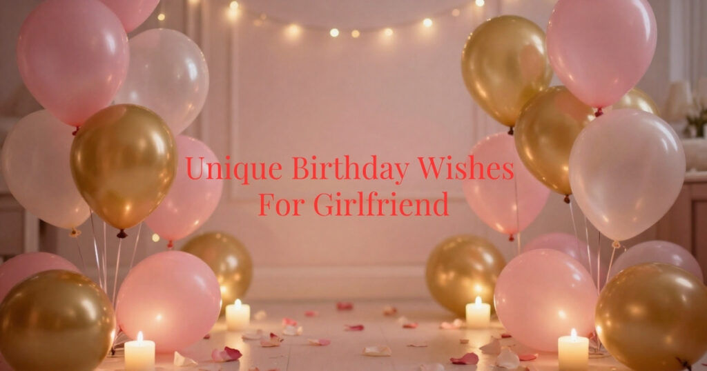 Unique Birthday Wishes For Girlfriend