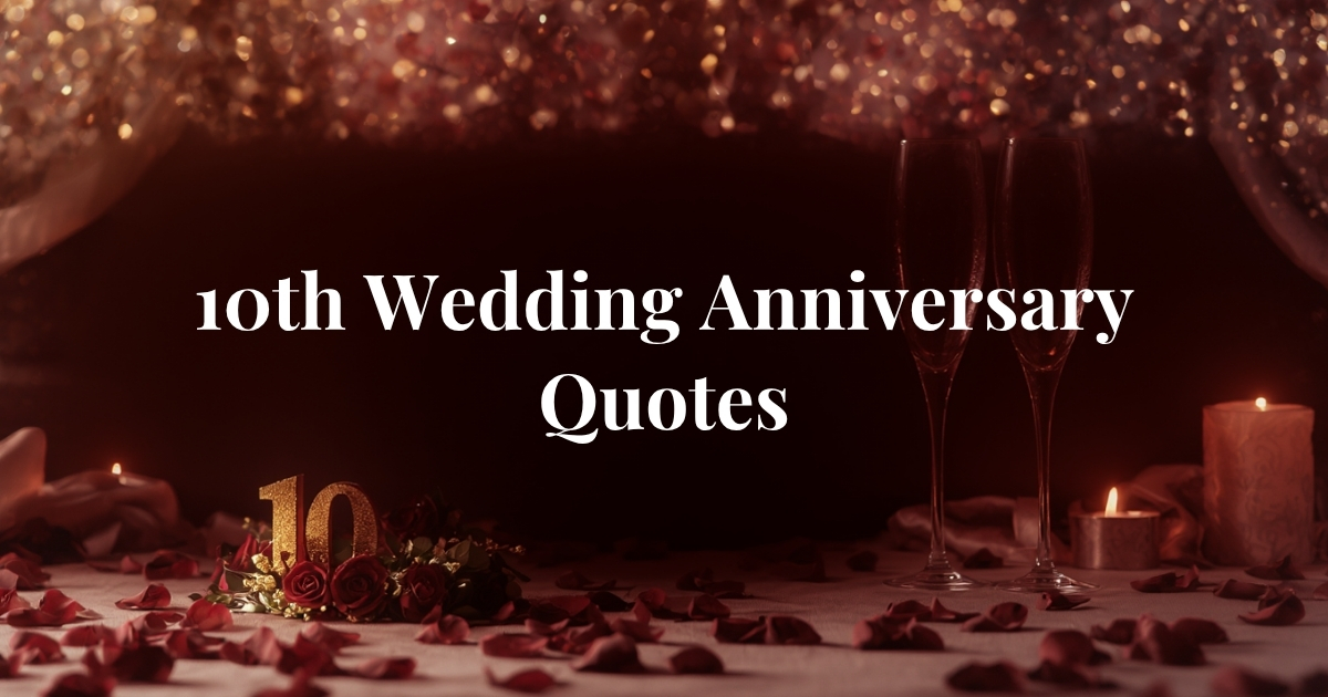 10th Wedding Anniversary Quotes
