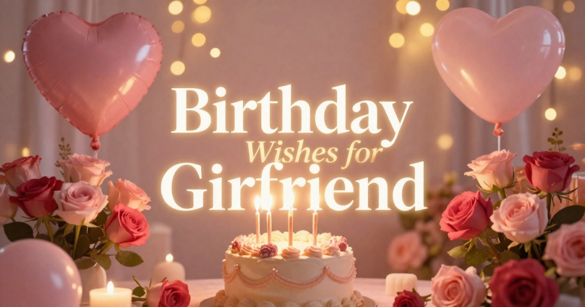 100+ Birthday Wishes for Girlfriend