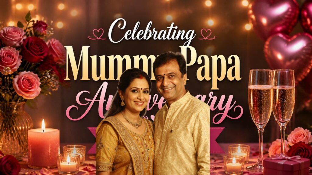 Celebrating Mummy Papa Anniversary Wishes