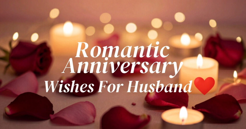 Romantic Anniversary Wishes For Husband