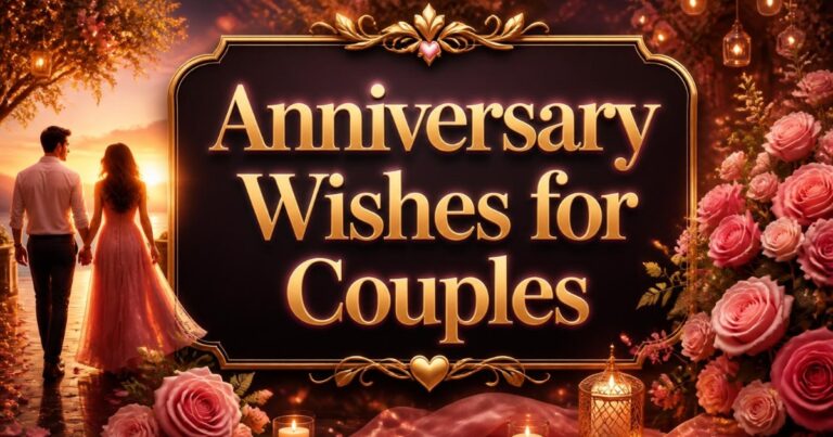 150+ Best Anniversary Wishes for Couples to Celebrate Their Love