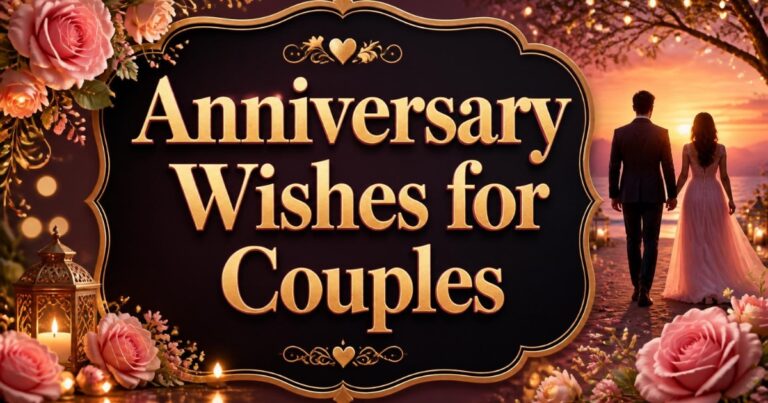 300+ Best Wedding Anniversary Wishes for Friend