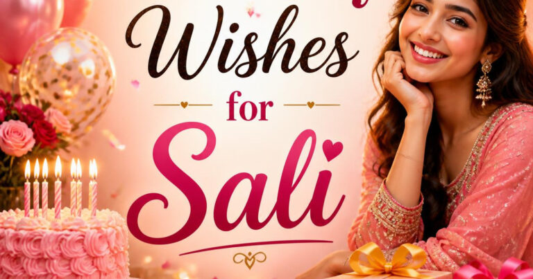 100+ Birthday Wishes for Sali – Sweet, Cute & Heart Touching Messages