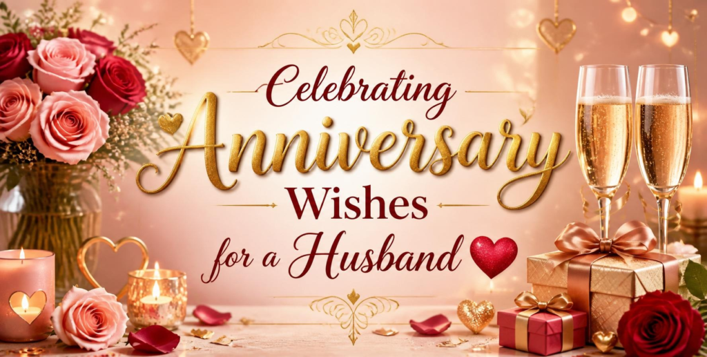 Celebrating Anniversary Wishes for a Husband