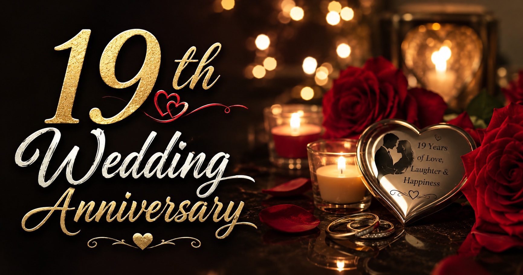 Best 19th Wedding Anniversary Wishes, Quotes & Messages